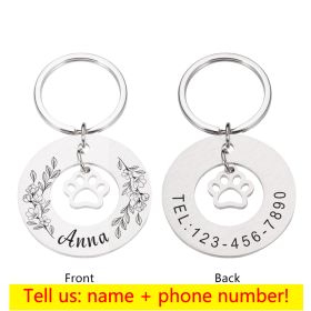 Personalized Pet Tag Medal Customized Metal Dog Collar