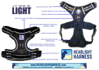 Headlight Harness M- Blue
