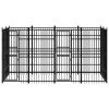 vidaXL Outdoor Dog Kennel Steel 79.3 ftÂ¬â‰¤