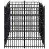 vidaXL Outdoor Dog Kennel Steel 79.3 ftÂ¬â‰¤