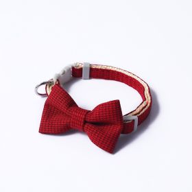 Pet Adjustable Bow Cat Collar