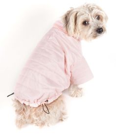 Lightweight Adjustable 'Sporty Avalanche' Pet Coat (size: small)